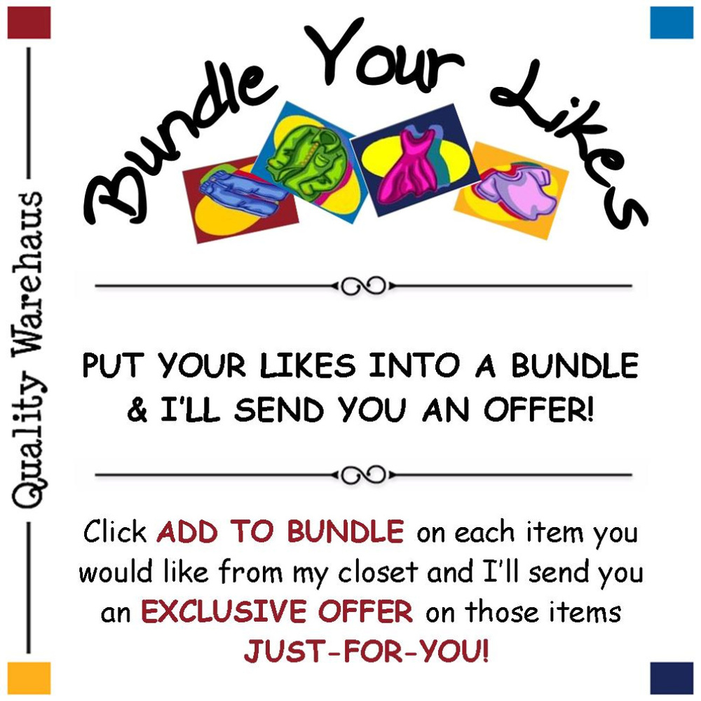 BUNDLE YOUR QUALITY WAREHAUS LIKES!  GET AN OFFER!
